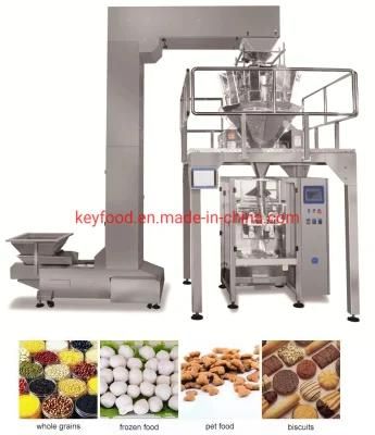Granules Packing Machine with Multihead Weigher