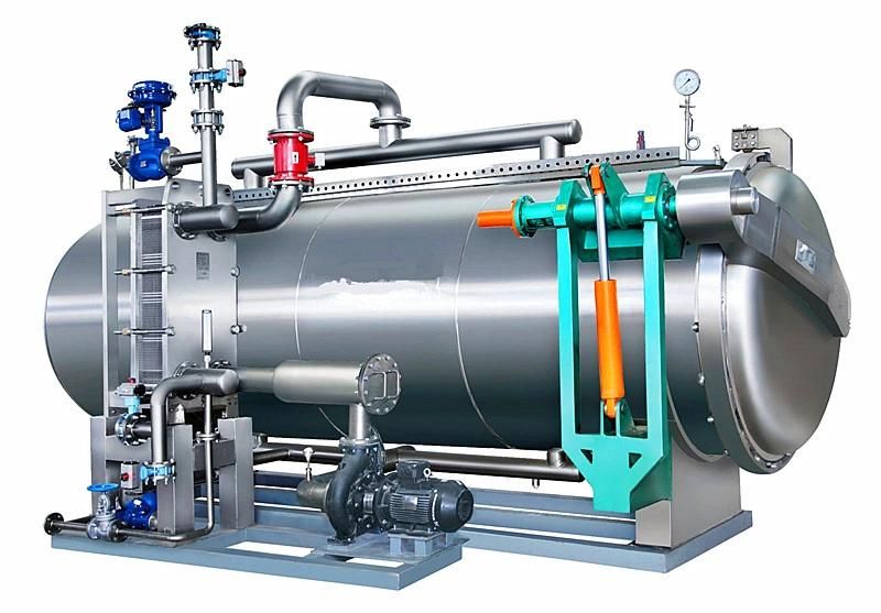 Industrial Food Autoclave Machine for Glass Jars Tin Can Processing