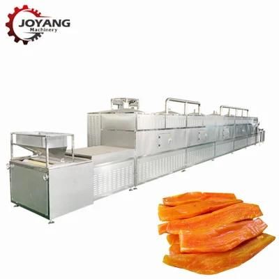 50kg / H Microwave Dried Sweet Potato Sterilizing Machine