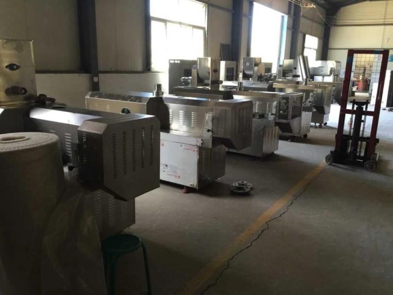 Wheat Flour Fried Snack Food Machine Bugles Pillow Stick Chips Making Machine Food Extruder Production Line