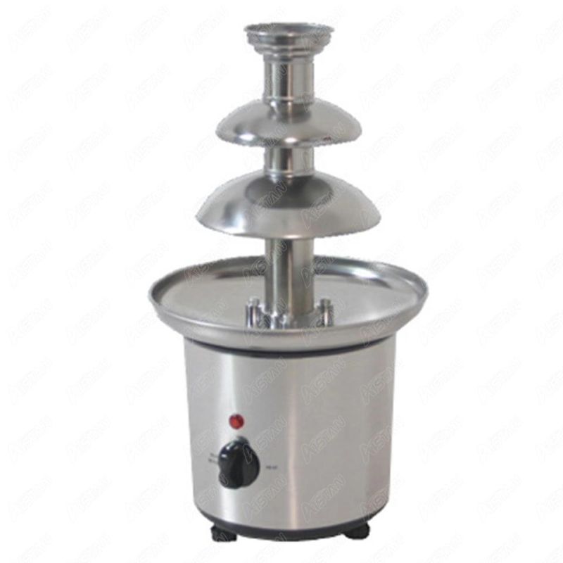 Np304 3 Layers Electric Chocolate Fountain Fondue Waterfall Melting Pot Machine for Party Snack Equipment