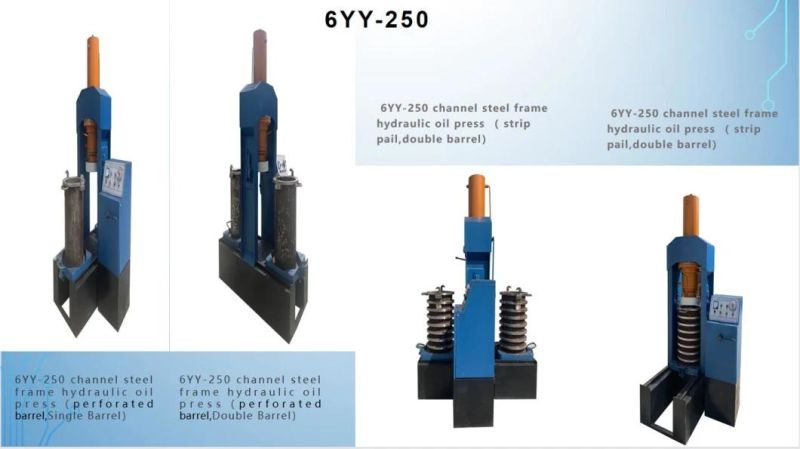 6yy-250c 90L/H Hydraulic Type Oil Pressing Maching with Capacity 200 Ton