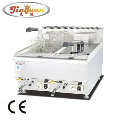Without Timing Device 220V Jieguan Kitchen Equipment Electric Deep Fryer