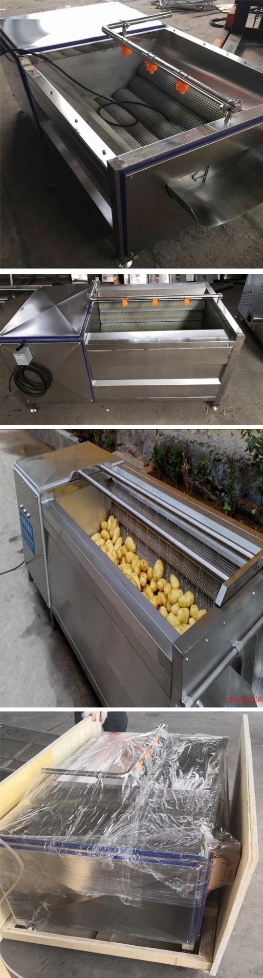 Factory Price Potato Peeling Machine Potato Peeler Potato Washing Machine