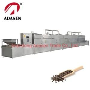 High Quality Conveyor Belt Microwave Sterilizing Machine for Black Peppercorn