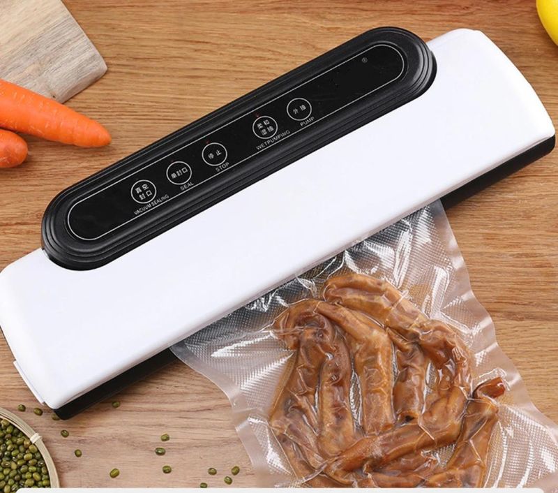 Household Plastic Bag Dry Food Vacuum Packing Sealing Machine