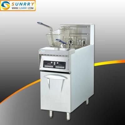 Full Automatic Food Gas Griddle with Gas Fryer