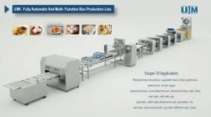 Automatic Steamed Bun and Baozi Production Line with Continuous Working Way
