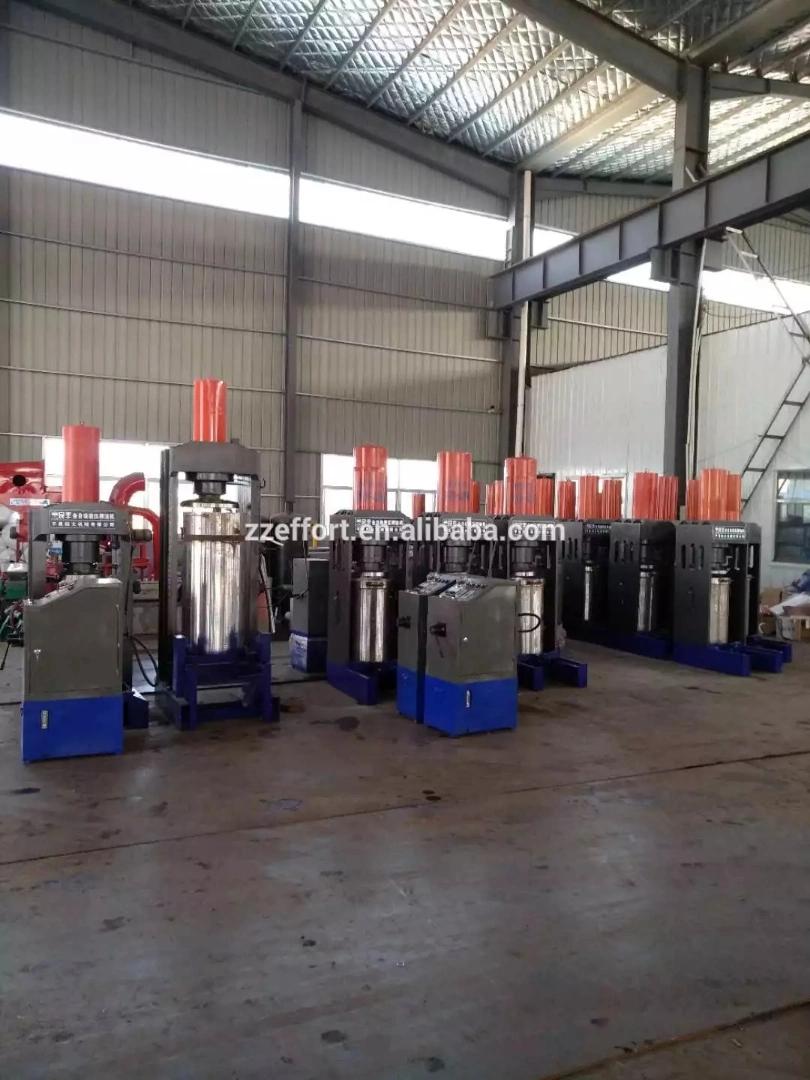 Reliable Quality Industrial Cold Hydraulic Oil Press for Sesame/Sunflower Seeds/Peanuts with 200-500 Kg/H