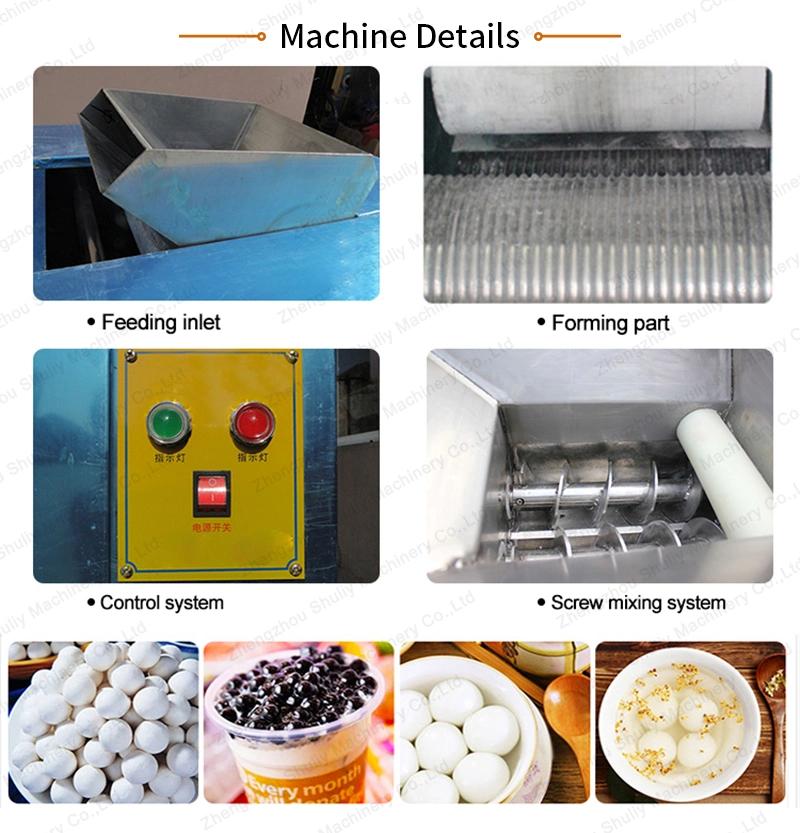 High Quality Popping Bubble Tea Boba Tapioca Pearls Making Machine