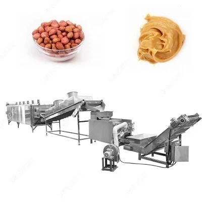 100-1000kg/H Peanut Butter Processing Making Equipment with Cooling Device