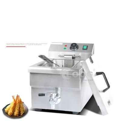 CE Approved Commercial Kfc Fryer Machine Electric Chips Fryer Machine Stainless Steel ...