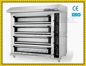 Modern Type 4 Decks Electric Deck Oven with Big Glass Window