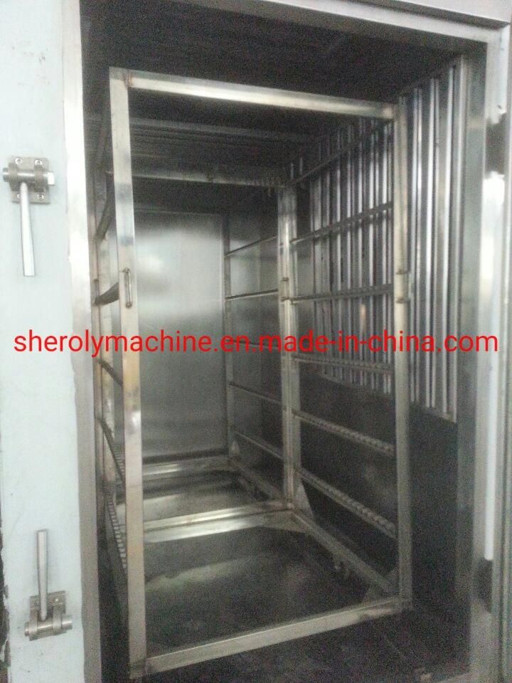 Big Capacity Furnace Chicken Meat Smoking Machine
