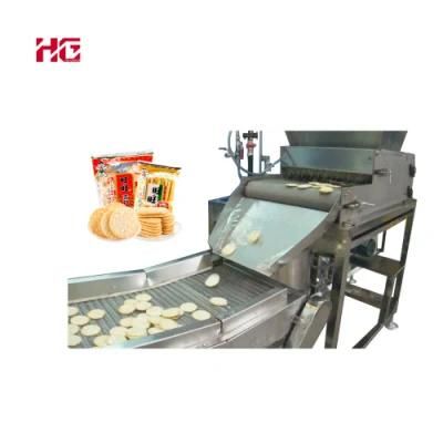 High Quality Puffed Rice Cake Crakcers Production Line Making Machine for Sacks Food