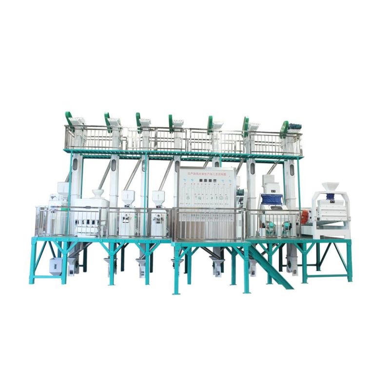 Manufacturer′ S Price for 40-60 Tons Per Day Rice Mill Processing/ 40-60tpd Rice Mill Plant