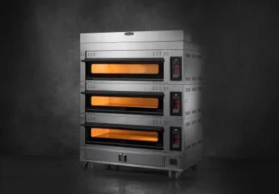 Bakery Equipment Three Layers Customizable Electric Rack Oven with Touch Pad
