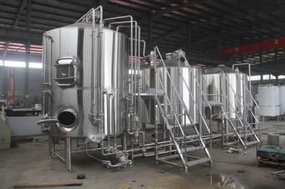 Cassman 2000L Industrial Stainless Steel Brewing Line Beer Brewery for Sale