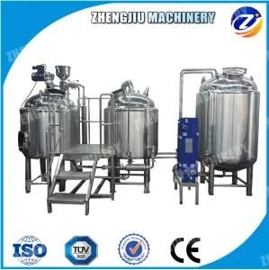 3-Vessels Brew House/Mash System Factory Use with Agitator