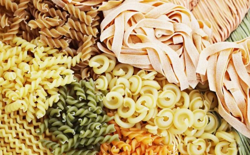 Automatic Pasta Macaroni Puffy Snacks Processing Food Machine