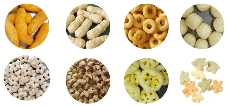 Extrusion Snack Puffed Corn Food Machine Extruded Cereal Processing Line