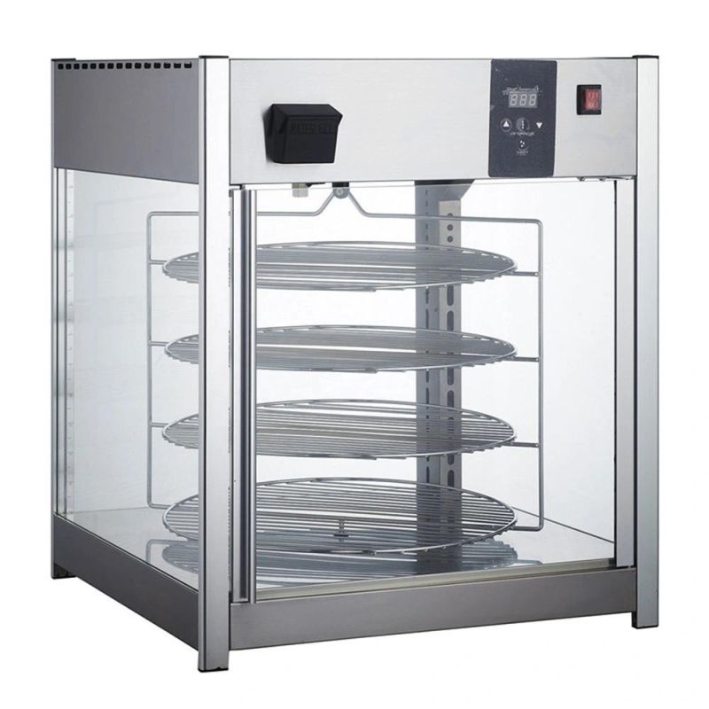 Hot Sales 158L Pizza Display Warming Showcase Pizza Warmer.