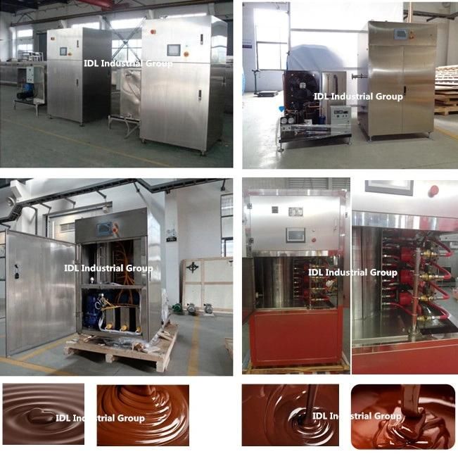 High Accuracy Fully Automatic Continuous Chocolate Tempering Machine Food Machinery