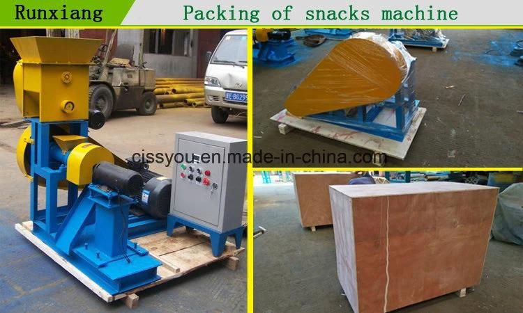 Beans Rice Corn Flakes China Snack Food Extruder Machine