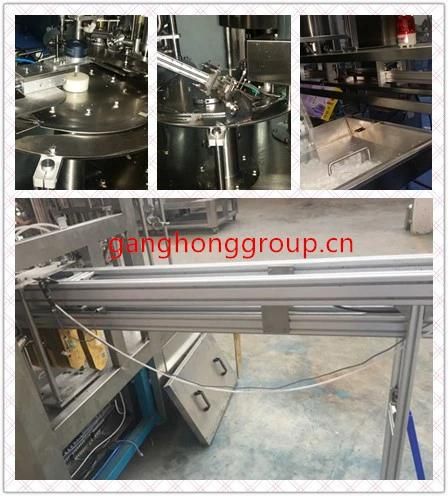 3000-6000bottles/Hour Aluminum Cap Glass Bottle Capping Machine