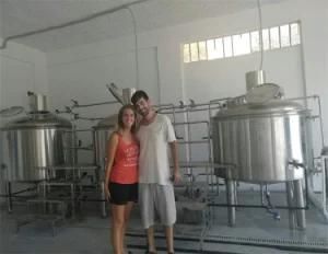 PLC Semi-Automatic Control Beer Production System From Mashing to Fermenting Process
