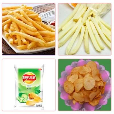 Half Cooked French Fries Potato Chips Making Machine
