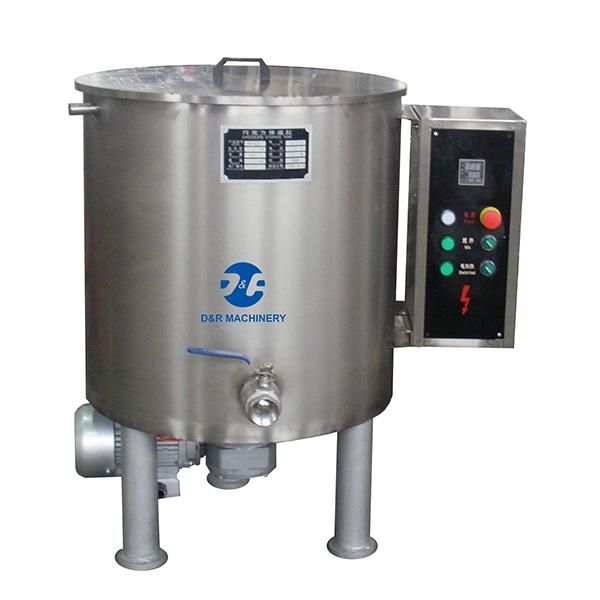 Stainless Steel Chocolate Buffer Tank Chocolate Holding Tank