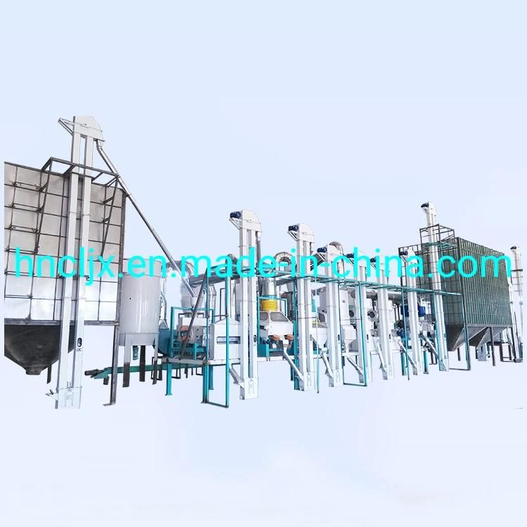 Complete Rice Processing Machine Production