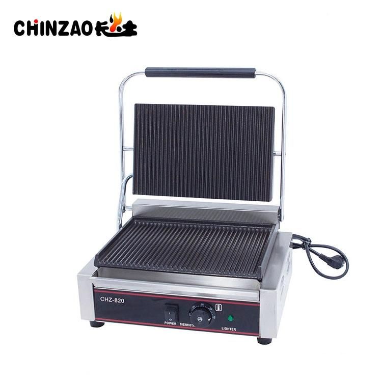 Hot Sale Commercial Panini Grill Sandwich Maker Griddle with Ce