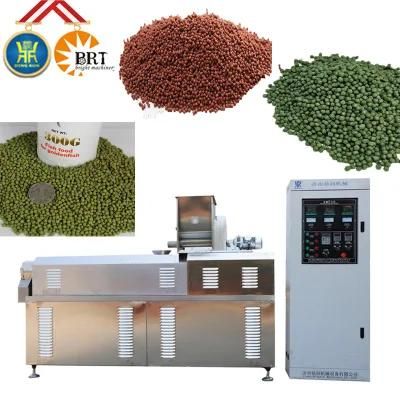 Automatic Floating Sinking Fish Feed Pellet Production Making Extrusion Extruder Machine
