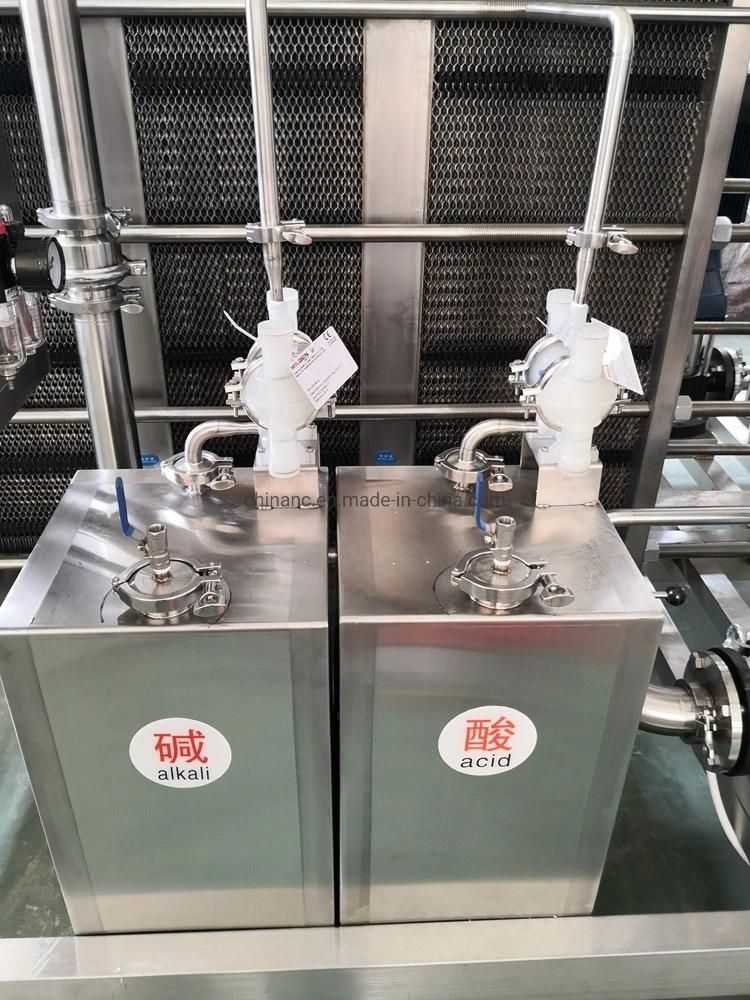 Industrial Use Cream Uht Plate Sterilizer Machine
