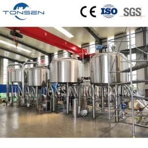 Customized Industrial Steam or Electric Heating Craft Beer Brewhouse Brewing Equipment