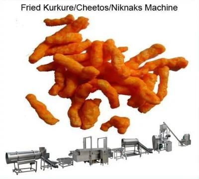 Hot Selling Full Autoamtic Corn Snacks Kurkure Nik Naks Making Machinery