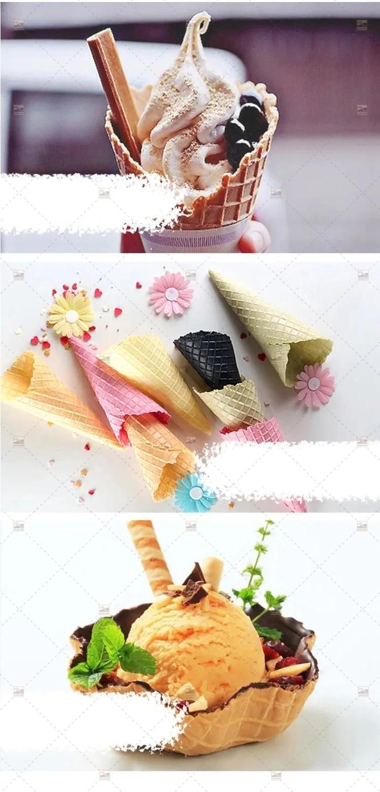 Commercial Waffle Cone Maker for Ice Cream Cone Machine