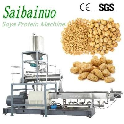 Extruded Greens Peas Soy Protein Making Machine