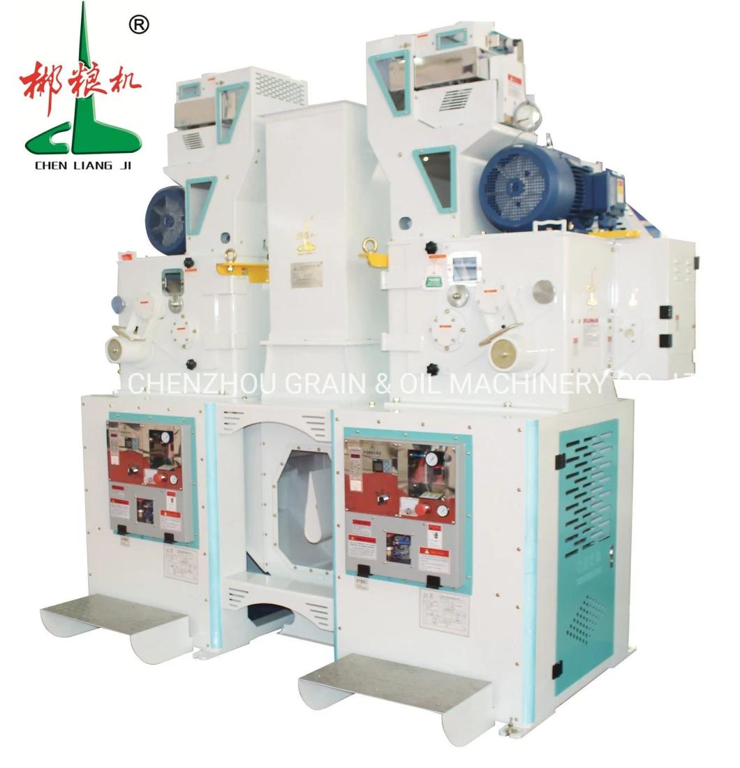 Clj Large Capacity Mlgq Series Rice Mill Double Head Pneumatic Paddy Husker Machine