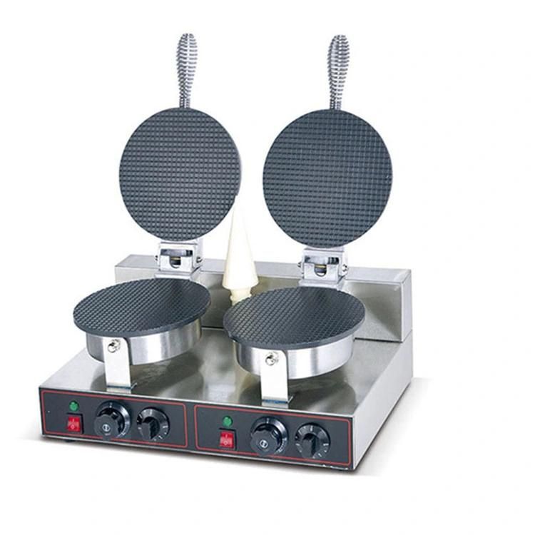 Egg Rolled Cone Wafer Stick Making Baker Machine Ice Cream Cone Baking Toaster Machine Egg Roll Machine