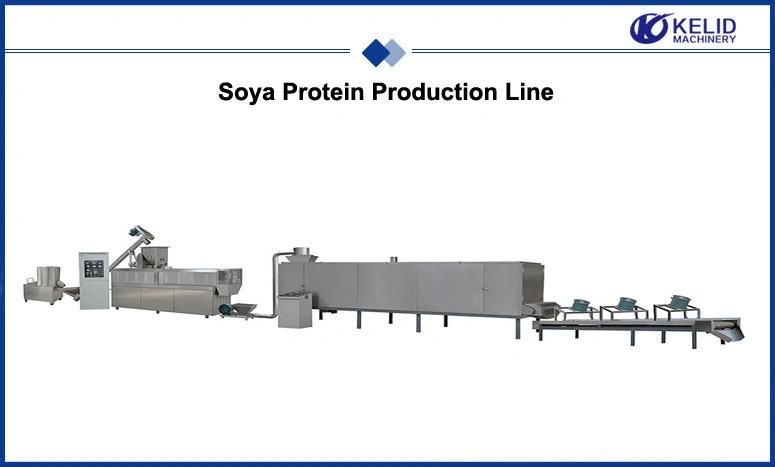 Automatic Industrial Soya Meat Making Machine