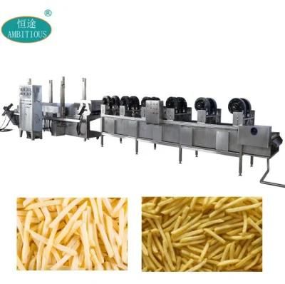Full Automatic Potato Chips French Fries Making Production Line Machine