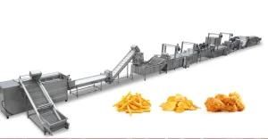 Full Automatic Potato Chips Flakes Crisps Production Line