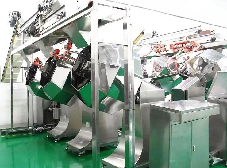 Hot Sale Factory Directly Automatic Octagonal Snacks Seasoning Mixer Machine