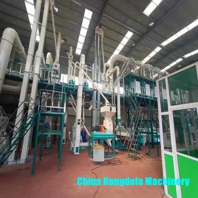 Zambia Maize Milling Machine Produce Breakfast Meal and Roller Meal