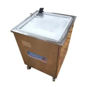 Best Selling Cheap Price Single Square Pan Fried Ice Cream Machine