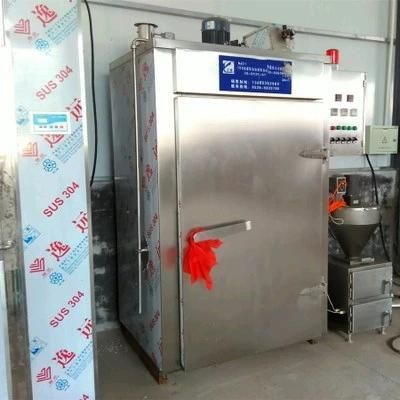 Automatic Steaming Fumigating Meat Somker Electric Bacon Sausage Making Machine