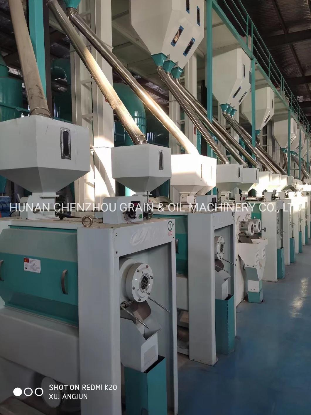 Top Selling Rice Mill Machine Rice Whitening Machine Mnsw Double Roller Rice Whitener